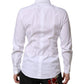 White GOLD Cotton Dress Formal Shirt