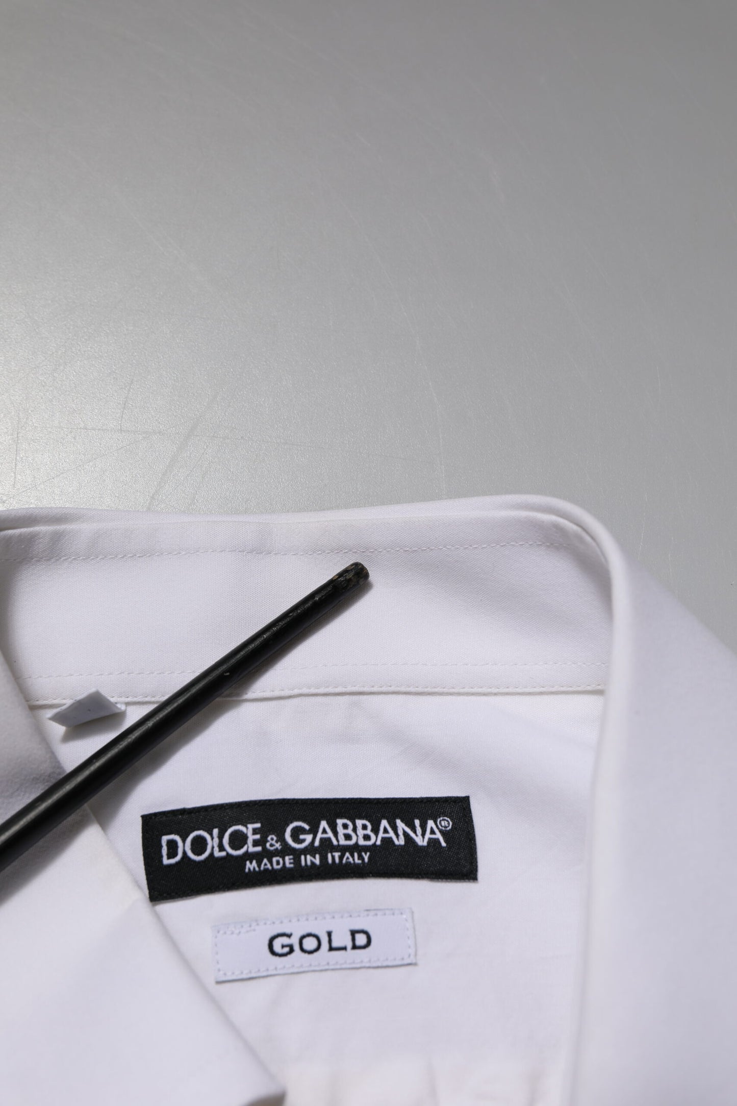 White GOLD Cotton Poplin Dress Formal Shirt