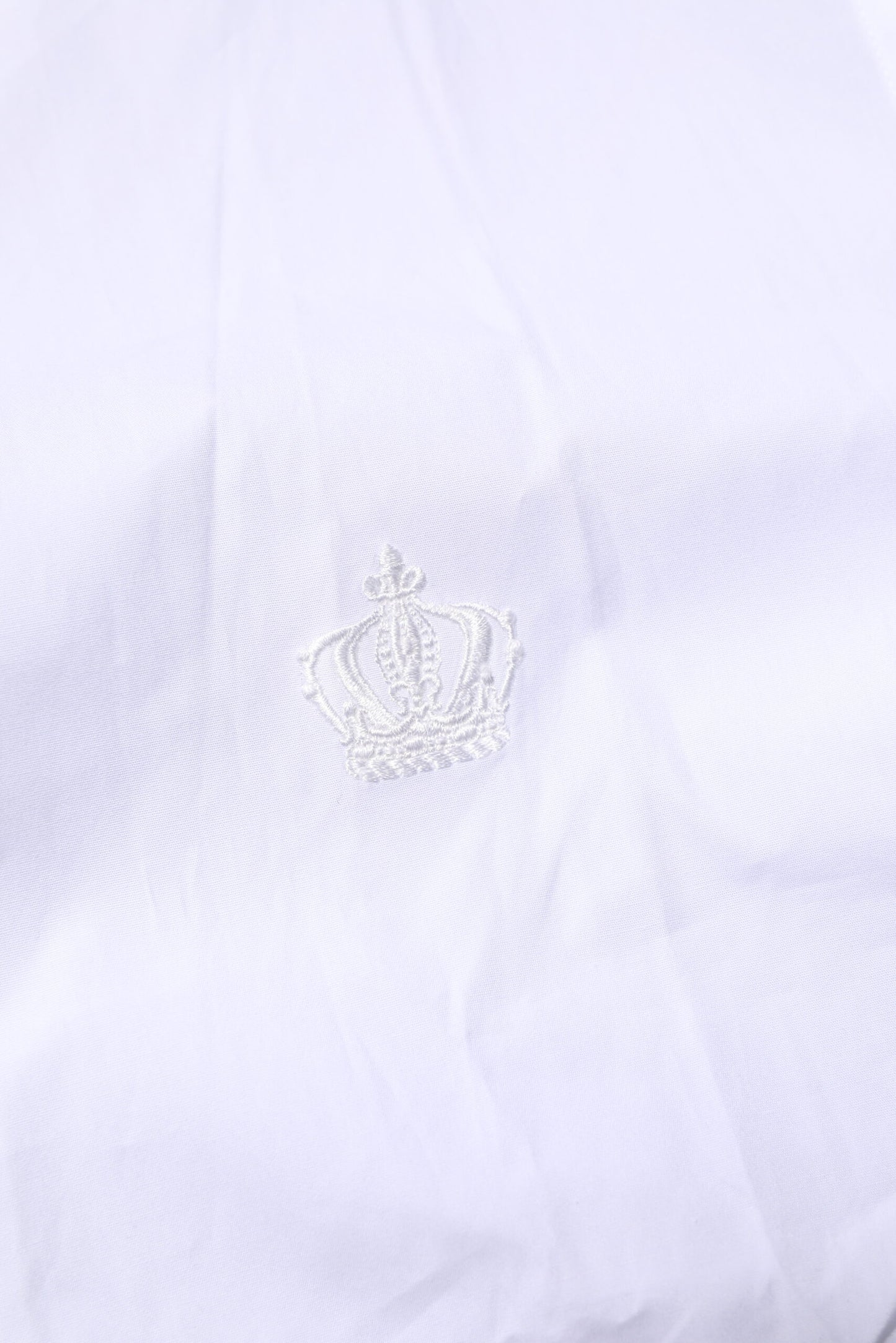 White Cotton Long Sleeves GOLD Formal Shirt