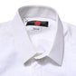 White GOLD Cotton Bib Dress Formal Shirt
