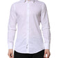 White MARTINI Cotton Long Sleeve Formal Shirt