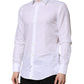 White MARTINI Cotton Long Sleeve Formal Shirt