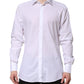 White GOLD Cotton Long Sleeves Formal Shirt