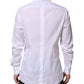 White GOLD Cotton Long Sleeves Formal Shirt