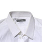 White GOLD Cotton Men Dress Formal Shirt