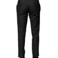 Gray Cotton Patterned Formal Pants