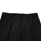 Black Wool Formal Dress Pants