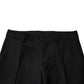 Black Wool Formal Men Slim Pants