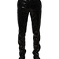 Black Sequined Embellishment Pants