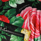 Multicolor Floral Puffer Hooded Jacket