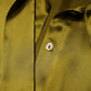 Green Ascot Collar Long Sleeves Blouse Top