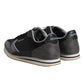 Black Gray Lace Up Low Top Casual Sneakers Shoes