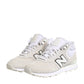 Off White Suede Sneakers Shoes