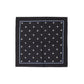 Black Silk Pocket Square