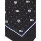 Black Silk Pocket Square