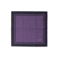 Purple Silk Pocket Square