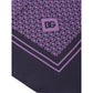 Purple Silk Pocket Square