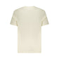 Beige Cotton Men T-Shirt