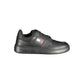 Black Leather Women Sneaker