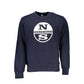 Blue Cotton Men Sweater