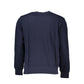 Blue Cotton Men Sweater