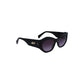 Black Acetate Women Sunglass