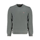 Green Cotton Men Sweater