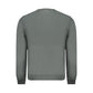 Green Cotton Men Sweater