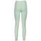 Green Cotton Women Legging
