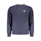 Blue Cotton Men Sweater
