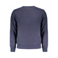 Blue Cotton Men Sweater