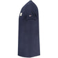 Blue Cotton Men T-Shirt