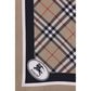 Silk Check Scarf