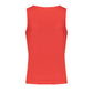 Red Cotton Men Tank Top
