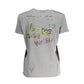 Gray Cotton Women T-Shirt