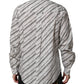 White Striped Long Sleeves Men Formal Shirt