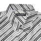 White Striped Long Sleeves Men Formal Shirt