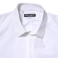 White Cotton GOLD Long Sleeves Dress Shirt
