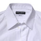 White Cotton GOLD Long Sleeves Dress Shirt