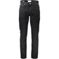 Black Cotton Men Jeans