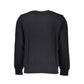 Black Cotton Men Sweater