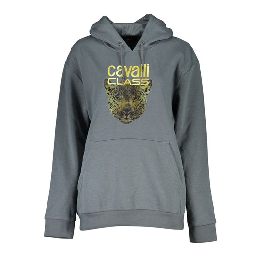 Gray Cotton Women Sweater