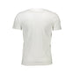 White Cotton Men T-Shirt
