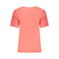 Pink Cotton Women T-Shirt