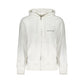 White Cotton Men's Hooded Sweater