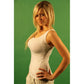 White Cotton Women T-Shirt