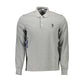 Gray Cotton Men's Polo