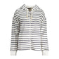 White Cotton Women's Hooded Sweater