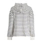 White Cotton Women's Hooded Sweater