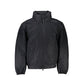 Black Polyester Men Jacket
